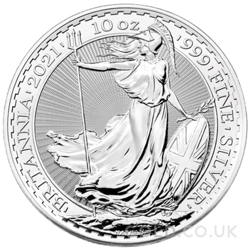 2021 10oz Silver Britannia Coin