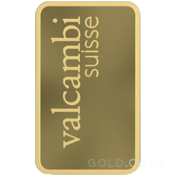 2.5g Gold Bar Valcambi