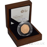 Girlguiding Fifty Pence Proof Gold Coin Boxed (2010)