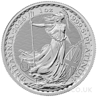 2026 Platinum 1oz Britannia