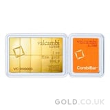Valcambi 1oz Gold Combi-Bar
