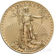2008 Gold American Eagle Coin 1oz