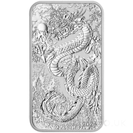 Dragon 1oz Rectangular Silver Coin/Bar (2024)