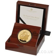 Tudor Dragon - Tudor Beasts 1oz Proof Gold Coin Boxed (2024)