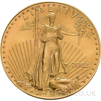 2002 American Eagle Gold Coin 1oz
