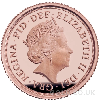 2020 Proof Gold Half Sovereign Boxed
