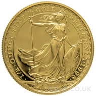 1998 1/2oz Gold Proof Britannia Coin