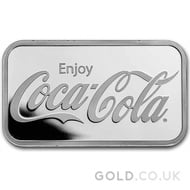 1oz Coca Cola Silver Bar
