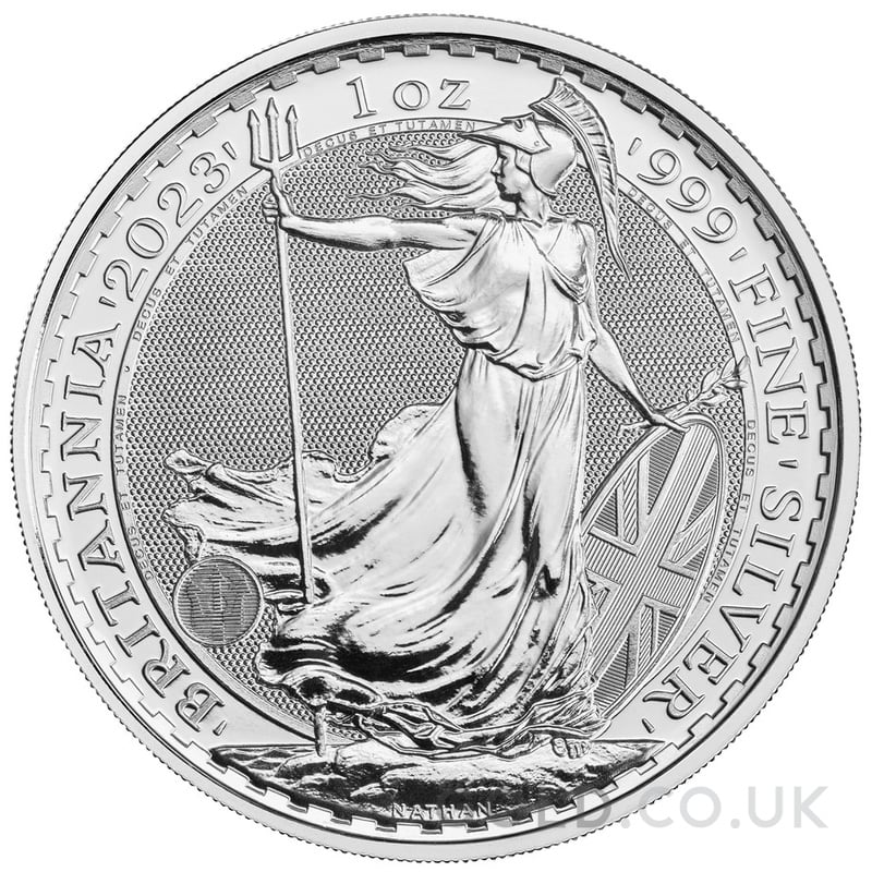 2023 King Charles III Britannia 1oz Silver Coin
