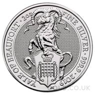 The Yale Of Beaufort - 2oz Silver Coin (2019)