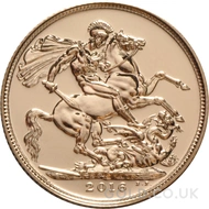 2016 Gold Sovereign Coin Elizabeth II
