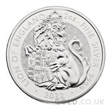 The Lion of England - Tudor Beasts 2oz Silver Coin (2022)