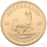 2020 Gold Krugerrand Coin 1oz