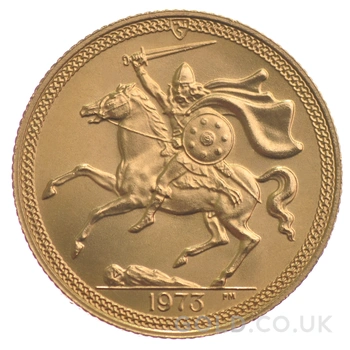 £5 Isle of Man Gold Coin Quintuple Sovereign