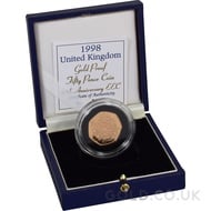 Anniversary of the EEC Fifty Pence Proof Gold Coin Boxed (1993)