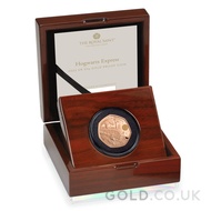 Hogwarts Express Fifty Pence Proof Gold Coin Boxed (2022)