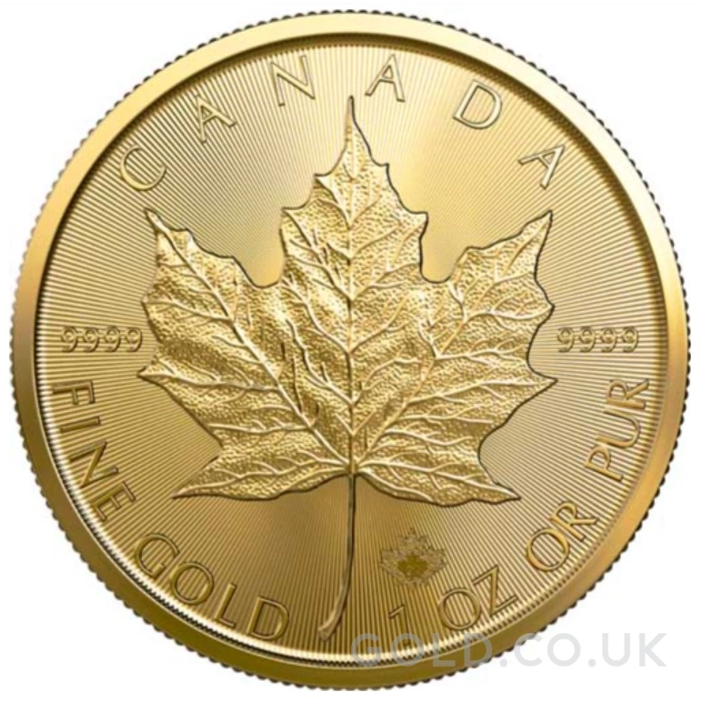 2023 Canadian Maple Leaf Gold Coin 1oz