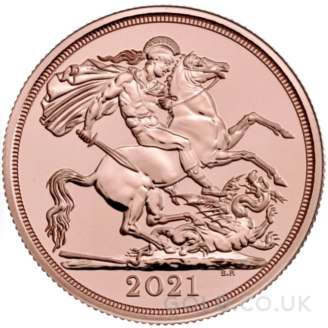 2021 £2 Coin Gold Double Sovereign
