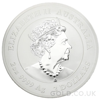2021 Year of the Ox Silver Coin 2oz Perth Mint Australian Lunar Series