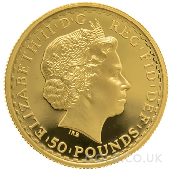 1999 Proof 1/2oz Gold Britannia Coin