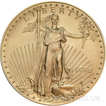 1996 American Eagle Gold Coin 1oz