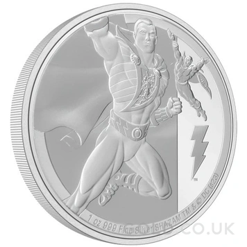 2023 Shazam Classic 1oz Proof Silver Coin Boxed