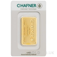 1oz C. Hafner Gold Bar