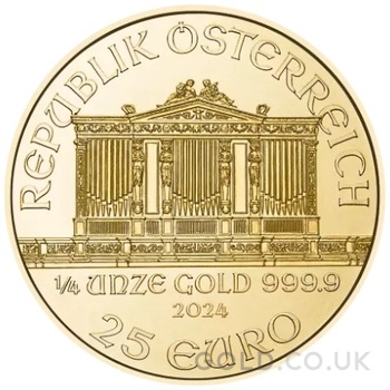 2024 1/4oz Austrian Gold Philharmonic Coin