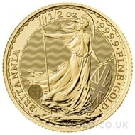 Gold Half Ounce Britannia