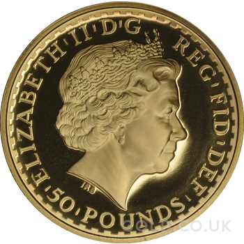 2008 Proof 1/2oz Gold Britannia Coin