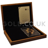 Gold UK Coinage, Emblems Collection Boxed (2008)