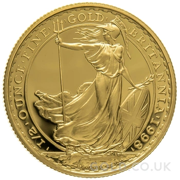 1998 Proof 1/2oz Gold Britannia Coin