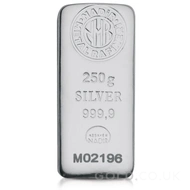 250g Nadir Silver Bar