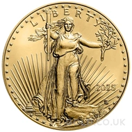 2025 Gold American Eagle Coin 1oz