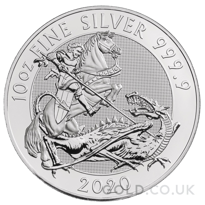 2020 Royal Mint Valiant Silver Coin 10oz