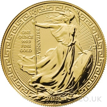 2018 Gold Britannia Coin 1oz Oriental Border