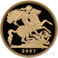 Gold Proof £2 Two Pound Double Sovereign (2007)