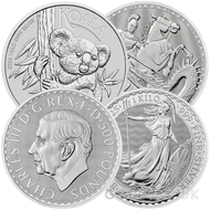 1kg Silver Coin (Grade B)