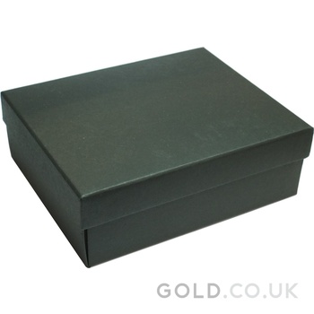 Medium Oak Gold or Silver Bar Gift Box Single Minted Bars