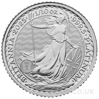 2025 1/10oz Platinum Britannia Coin