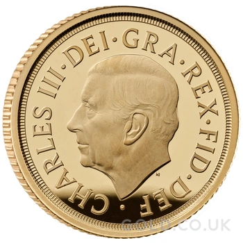 2026 Proof Gold Half Sovereign Coin Boxed