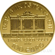 Austrian Philharmonic Gold Coins