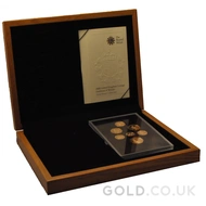 2008 Gold UK Coinage, Emblems Collection Boxed