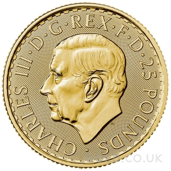 2023 1/4oz Gold Britannia Coin King Charles III