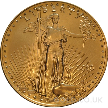 2000 American Eagle Gold Coin 1oz