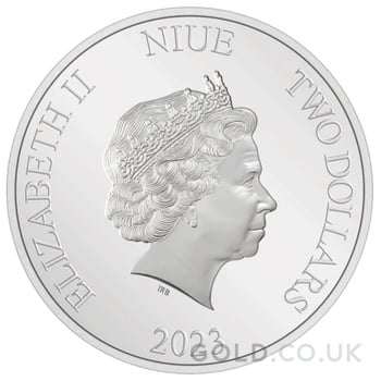 2023 Proof The Joker Silver Coin 1oz Boxed