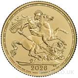 2026 Gold Sovereign Coin Charles III