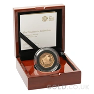 2020 Dinosaurs Collection Hylaeosaurus Fifty Pence Proof Gold Coin Boxed