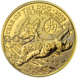 Gold Royal Mint Year of the Dog 1oz (2018)