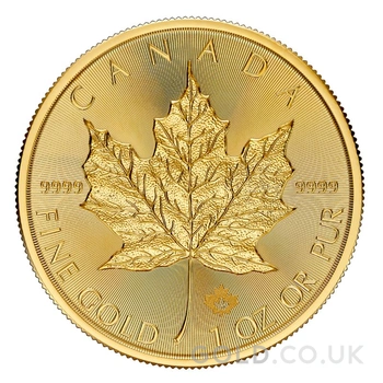 2026 Canadian Maple Leaf Gold Coin 1oz